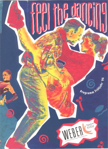 1994 Programm der Tanzschule Weber